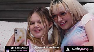 Petite Coco Lovelock CONFESSES Lesbian Crush  SCISSORS Naturally Stacked Ava Sinclaire