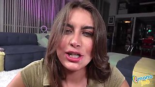 Slutty Selina Bentz Horny Amateur Handjob & Foot Fetish Session