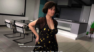 Away From Home - Animated Porn Game with MILFs
