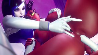 Sci-fi animated adventure with big boobs and immersive gameplay