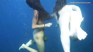 Underwater Show featuring belle's hd clip