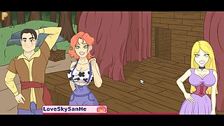 Giant ass pumpkin sex with Loveskysan69real in this wild anime fantasy