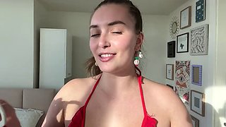 SEXY Christmas Try On Haul with Pussy Flashing  CLOSE UPS