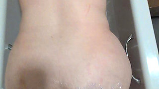 Bath time fun ft bent over double penetration  - compilation