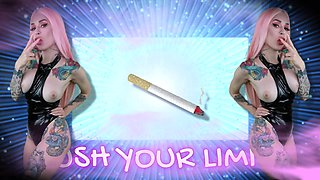 Dangerous Breath Play and Pleasure - Funny Cigarette JOI Game