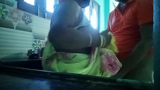 Vizag Telugu House Wife Reality Husband Fucks in Kitchen Doggy Style Hard-core Dirty Talk Telugu-fuckers