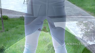 Swiss MILF Wetting Jeans