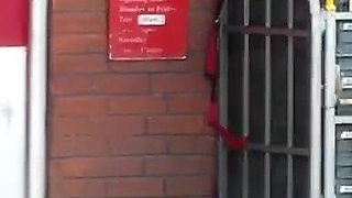 Miss Jackson English Hotwife in Public High Heels/pantyhose