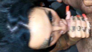 Hot Brunette Girlfriend POV Blowjob
