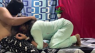 Indian Brother Hard Fucks Step Sister - Desi Village Creampie Gangbang