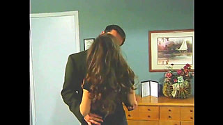 Young Hot Brunette Has Passionate Sex