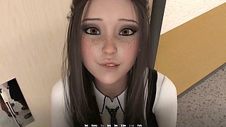 Big-boobed anime mommy brings some fun to wvm pc gameplay