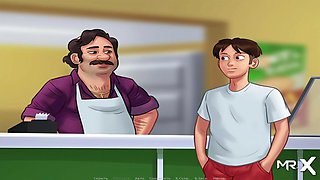 SummertimeSaga - Maria Likes Mustache Riding E1  76