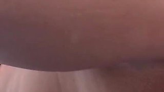 Blonde bitch likes the wet pussy