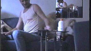 Amateur wife jerking hubby cock: Big Ass, Babe  Milf Porn