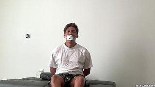 Leaving Mr Overprotective Bound and Gagged for Girls' Night Out First Bondage Video with Camila & Mateo