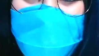 Natural Big Breast Hijab Masturbation