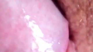 Close up Pussy Fuck and Creampie