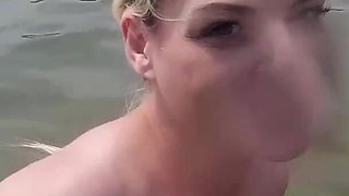Skinny Dipping with Alexa Gold at a Nude Beach