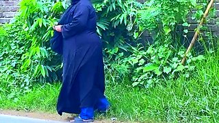 Indian Muslim BBW Aria Mia Fucked Hard on Jungle Road Trip - Outdoor Sex Vlog with Desi Hindi Audio