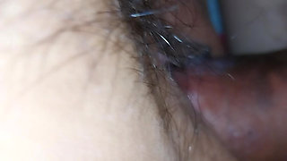 The big butterfly spewed out foam sticking to my little bird