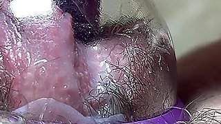 Vacuum Morning Masturbation, Wet Pussy with Cream Flowing Out, How Nice It Is