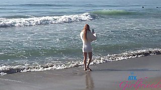 Real-life pov experience with a hot redhead in a thong.