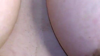 Milky Mari Masturbate Her Very Hairy Pussy and Milk Her Big Boobs