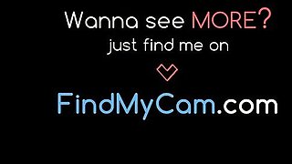 Big-Titted Teen Pleasures Herself with Two Dildos on Webcam