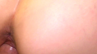 Red-haired Slut Takes a Slobbery Deep Throat and Fucks Until I Cum All Over Her Face