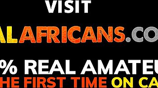 Fat Bootie African Amateur Humped On Kitchen Table