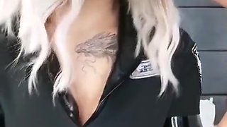 Police Woman Lick Dildo - Sex Cam