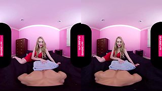 Slim Blonde Gives You Gfe From Ivy League - Virtual Reality And Ivy Jones