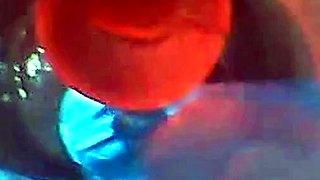 Endoscope POV: Test Tube Cock Urethral Insertion