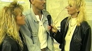 Classic Blonde German Slut Fucked by Horny Couple