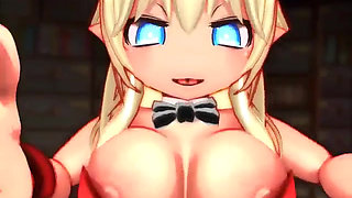 Milk Rabbit Sexy Titfuck X Blowjob POV