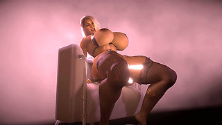 Thick Buff Chick Dildo Music Video