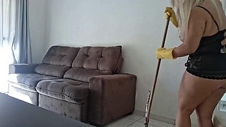 Today I cleaned the house like this