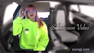 Geeky Honey Hayes Gets Rough Face Fuck with Glasses On - Petite Brunette Takes It Hard