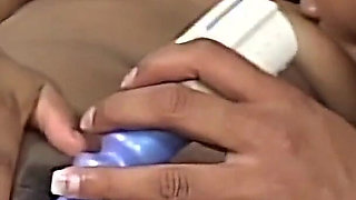 Black Horny Stepsisters' Licking & Strap-on Pussy Pounding Frenzy