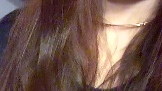 Blonde amateur gives webcam show with toys