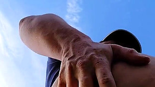 Dominating Goddess Punishes You and Grinds You Face Outside