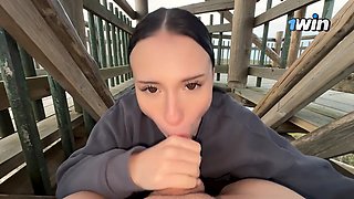 Ariana Lopes In Did They Notice?! Public Park Sex Was Almost Exposed
