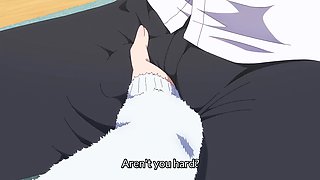 Busty Anime bitch gets roughly fucked by her best friend