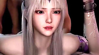 3D Hot Cosplay Babe Have a Hardcore Sex with Her Boss