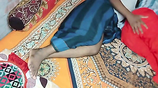 New Married Couple Having Romantic Sex