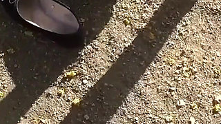 Hot College Girl Fuck & Squirts in the Park