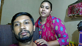 Desi married hasband wife night honeymoon in house room desivideobd