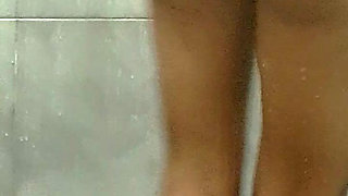Bathroom masturbation pussy