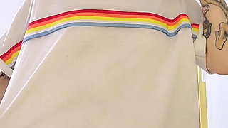 A Naked and Beautiful Slut After Masturbating in the Shower